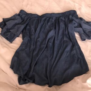 Off the shoulder shirt